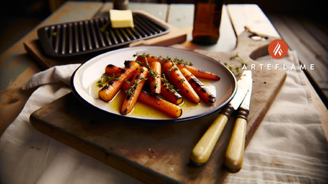 Finnish Buttered Grilled Carrots on the Arteflame