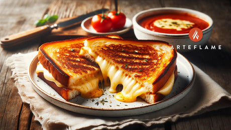 Ultimate Grilled Cheese Recipe on the Arteflame Grill