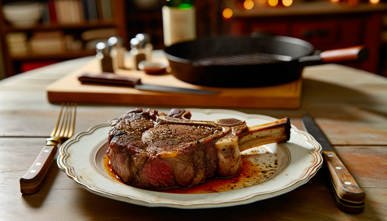 Colorado Cowboy Steak - Perfectly Seared Ribeye