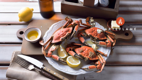 Connecticut Grilled Softshell Crabs with Lemon