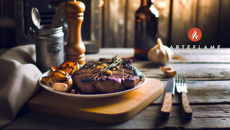 Kentucky Bourbon Grilled Steak on Arteflame
