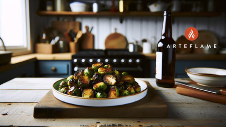 Canadian Crispy Maple Brussels Sprouts