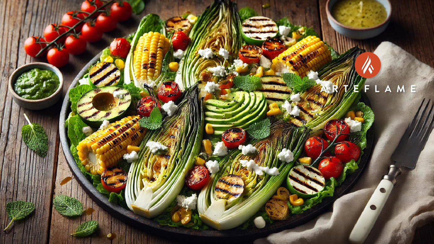 Grilled Cobb Salad on Arteflame Grill: A Smoky Twist on a Classic