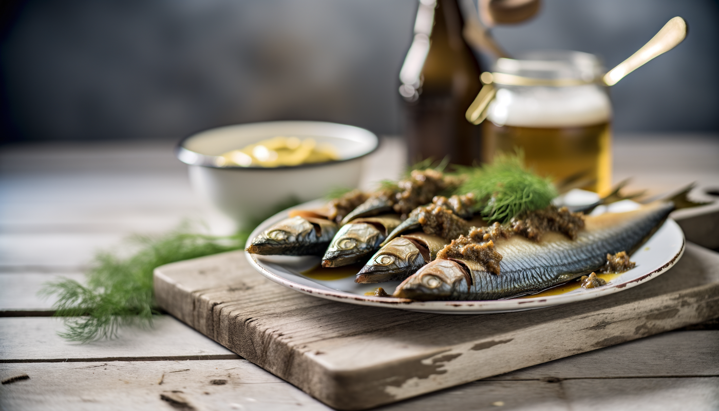 Arteflame Smoked Danish Herring with Dill & Mustard