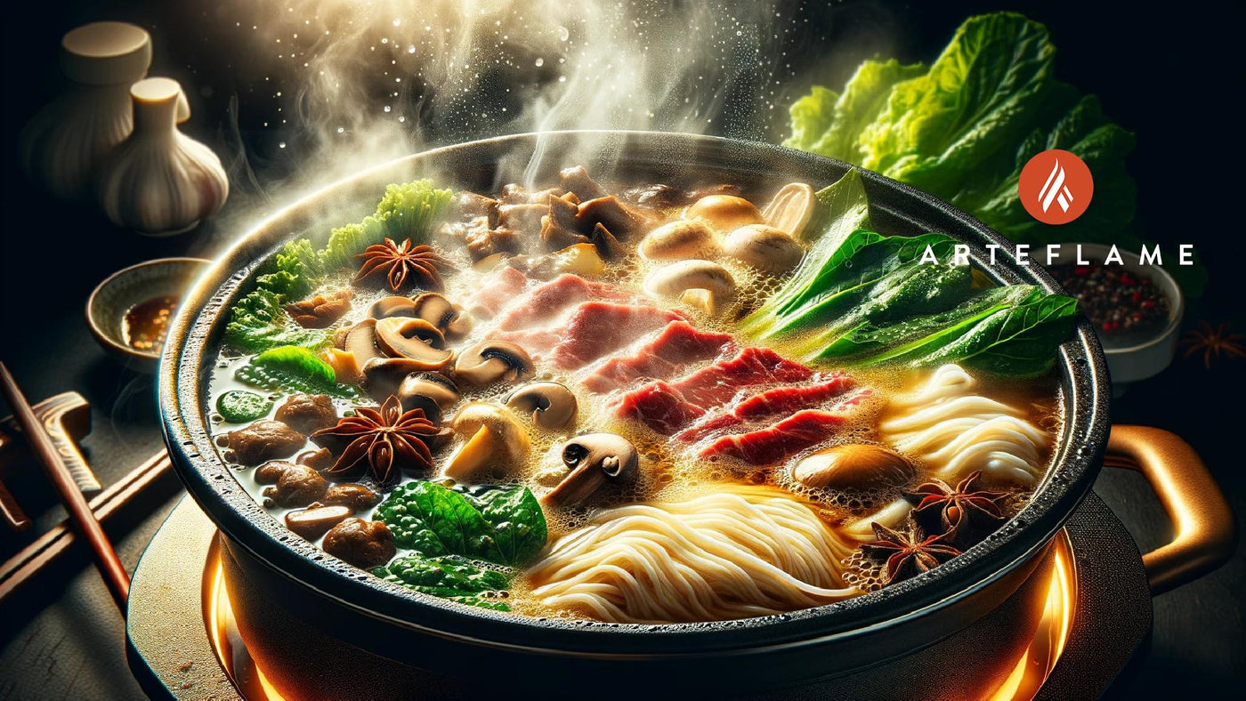 Arteflame Grill Chinese Fondue: A Hot Pot Feast for Friends and Family