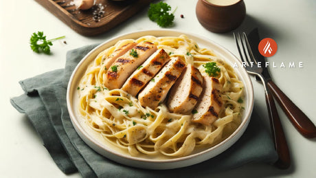 Ultimate Arteflame Grilled Fettuccine Alfredo Recipe