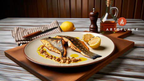 Grilled Georgia Catfish with Lemon Butter