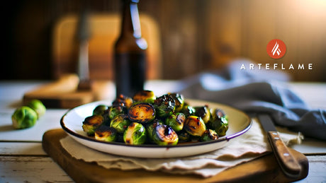 Iowa Balsamic Glazed Brussels Sprouts on the Arteflame