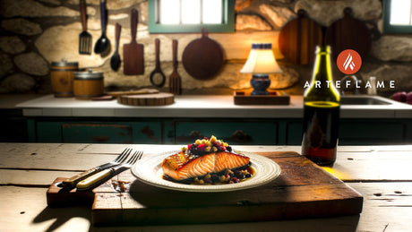 Grilled Maple Glazed Salmon with Connecticut Syrup
