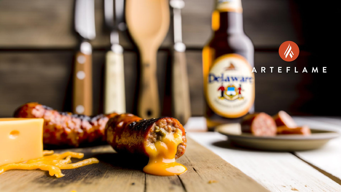 Delaware Grilled Jalapeño Cheddar Sausage