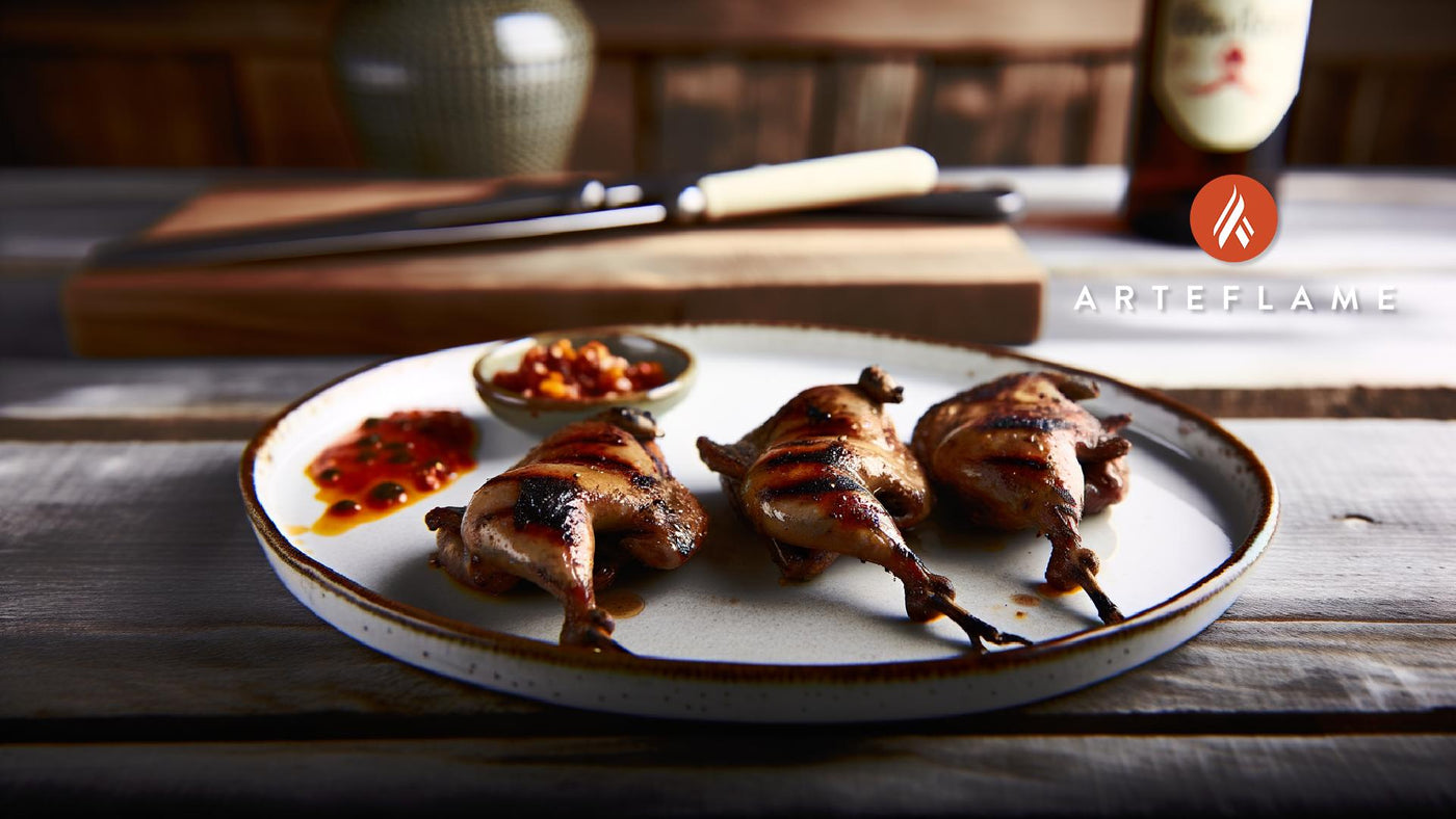 Portuguese Grilled Quail with Piri-Piri Sauce