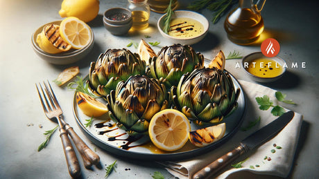 Grilled and Smothered Artichokes