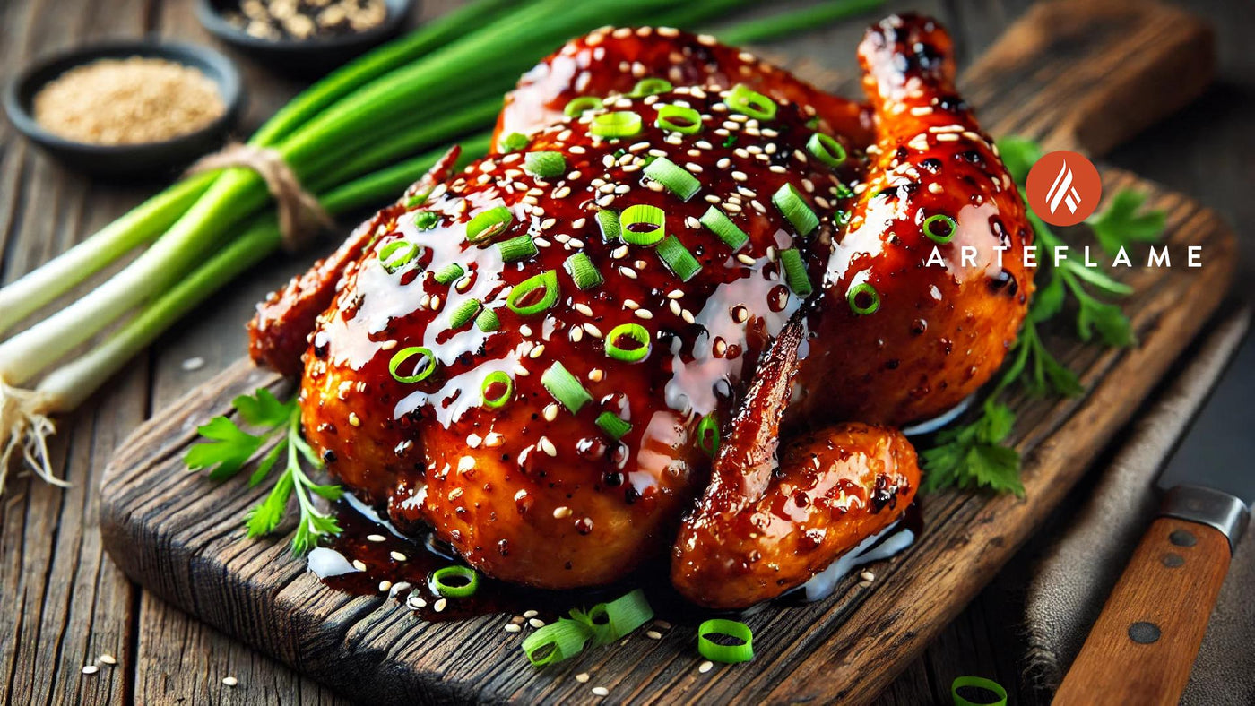 Sticky Chicken on the Arteflame Grill