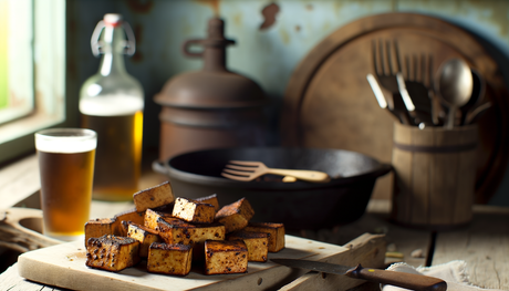 Swedish Fire-Grilled Tofu with Nordic Spice Blend