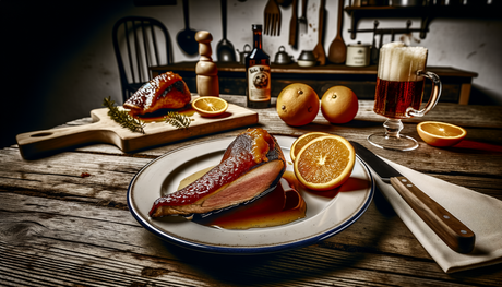 Austrian Winter Citrus Glazed Duck Breast on Arteflame