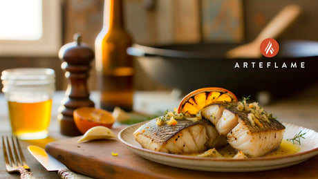 Grilled Florida Pompano with Garlic Butter & Citrus Zest