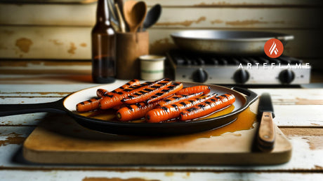 Honey-Glazed Grilled Delaware Carrots