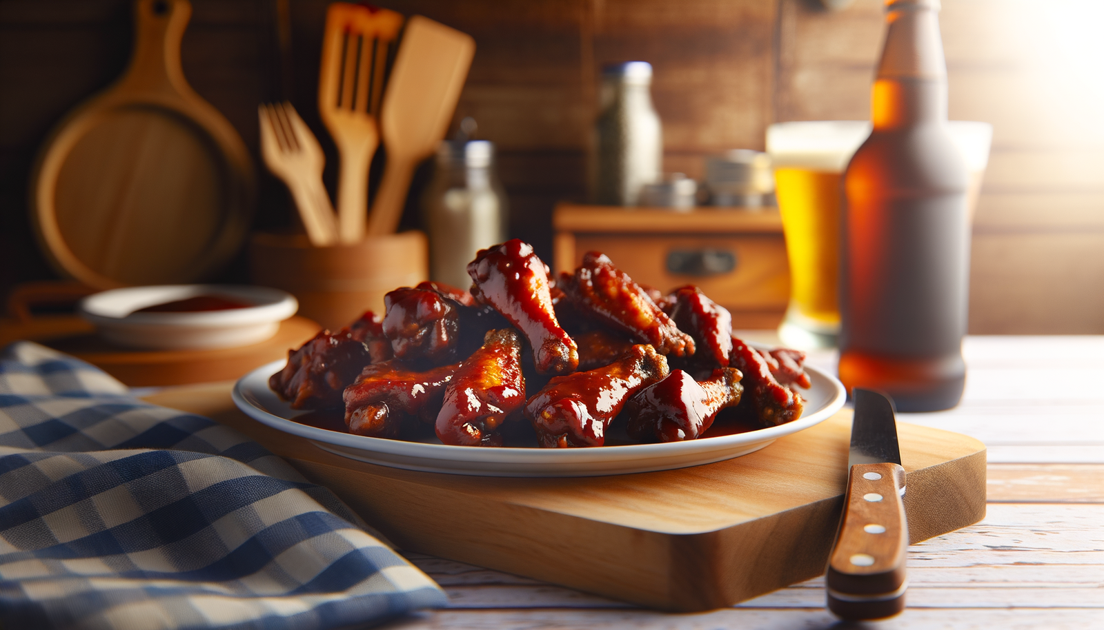 Arkansas-Style BBQ Chicken Wings on the Arteflame Grill