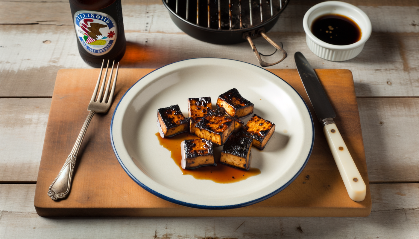 Illinois Soy-Glazed Grilled Tofu on Arteflame Grill