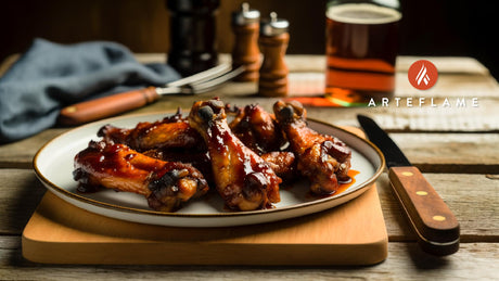 Swedish BBQ Chicken Wings on the Arteflame Grill