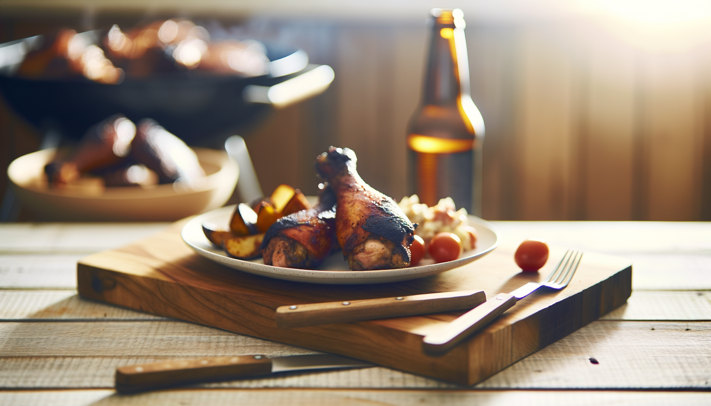 Iowa BBQ Chicken Drumsticks on Arteflame Grill