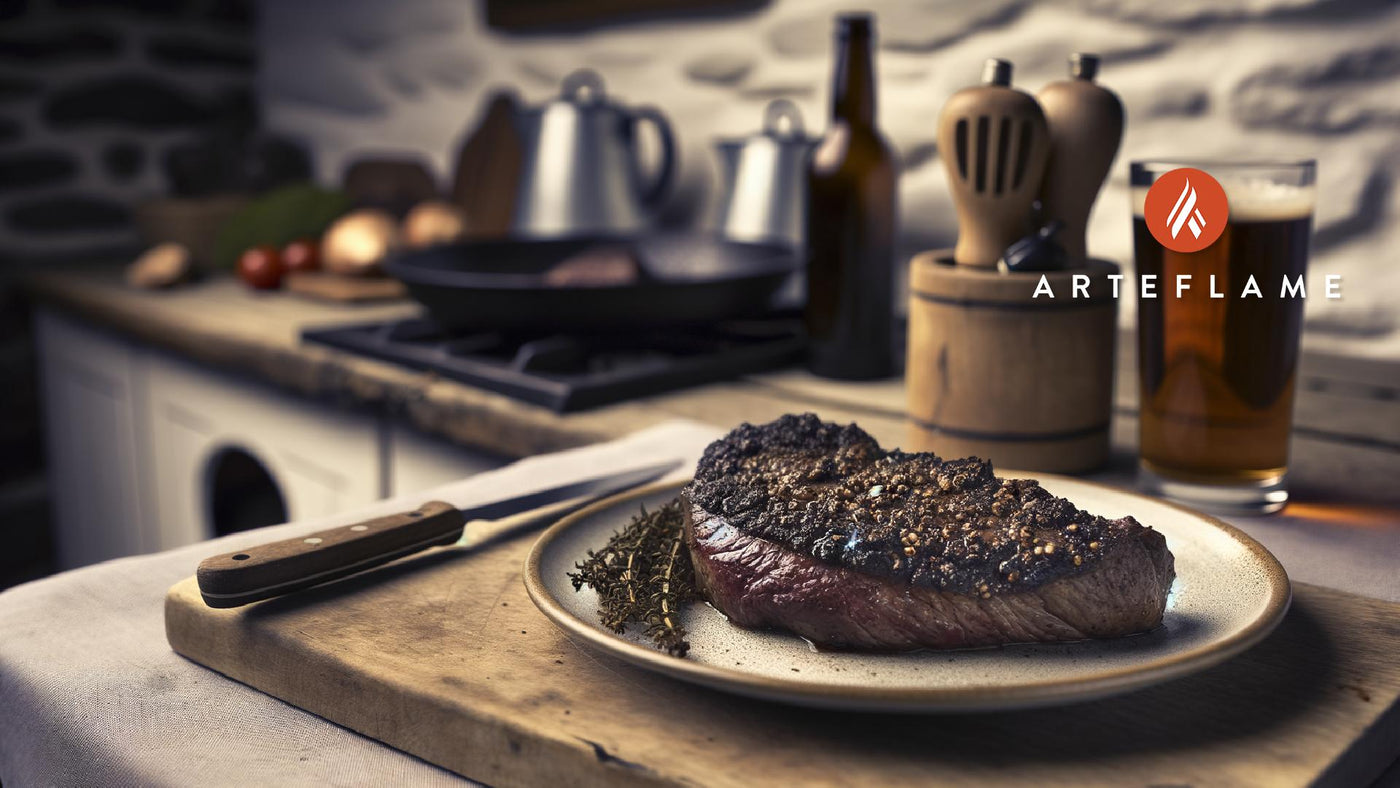 Welsh Venison Steaks with Juniper Rub