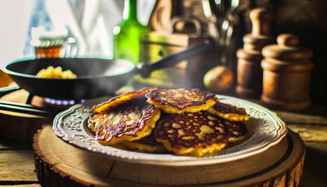 Grilled Polish Potato Pancakes