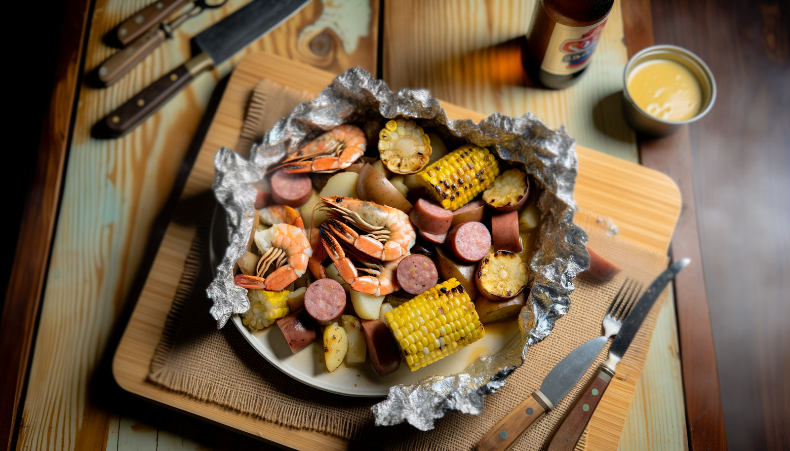 Alabama Gulf Seafood Boil Grill Packets