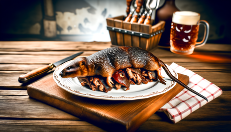 Grilled Delaware Muskrat on the Arteflame Grill