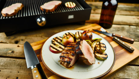 Delaware Grilled Apple Cider Brined Pork Tenderloin