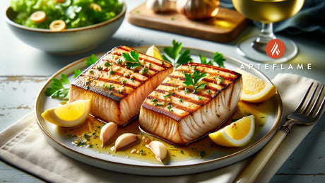 Perfectly Seared Swordfish Steaks on the Arteflame Grill