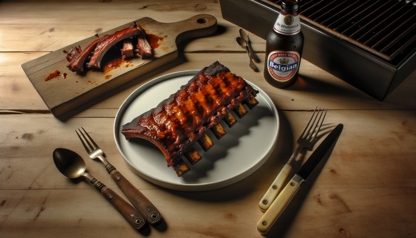 Belgian Smoked Pork Ribs on the Arteflame Grill