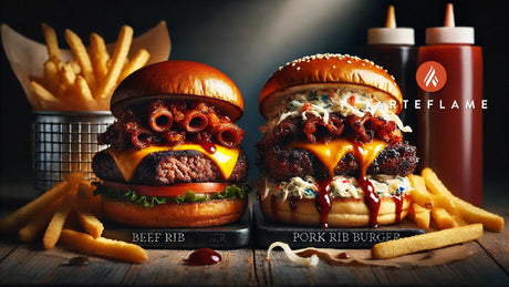 Beef Rib Burger vs. Pork Rib Burger: Flavor and Grilling Showdown