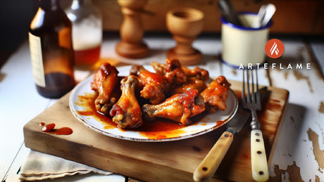 Kentucky Bourbon Buffalo Wings on the Arteflame Grill