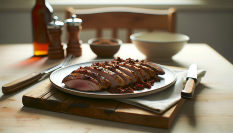 British Spiced Grilled Duck Breast