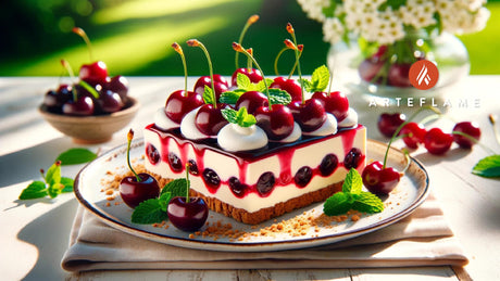 Cream Cheese Cherry Dessert on the Grill