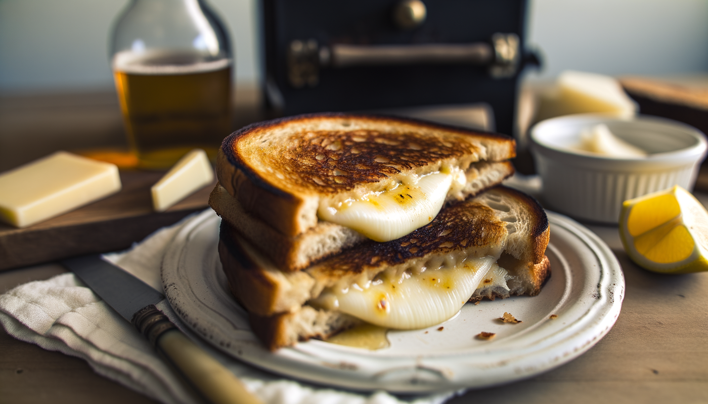 Iowa Farmhouse Grilled Cheese on the Arteflame