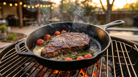 Cast Iron Skillets on Grill (Expert Guide) | Arteflame