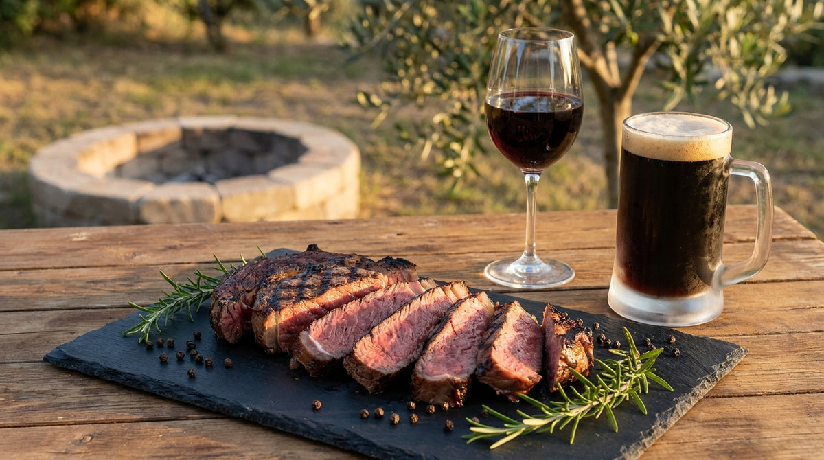 Best Drinks for Grilled Meat (Expert Guide) | Arteflame