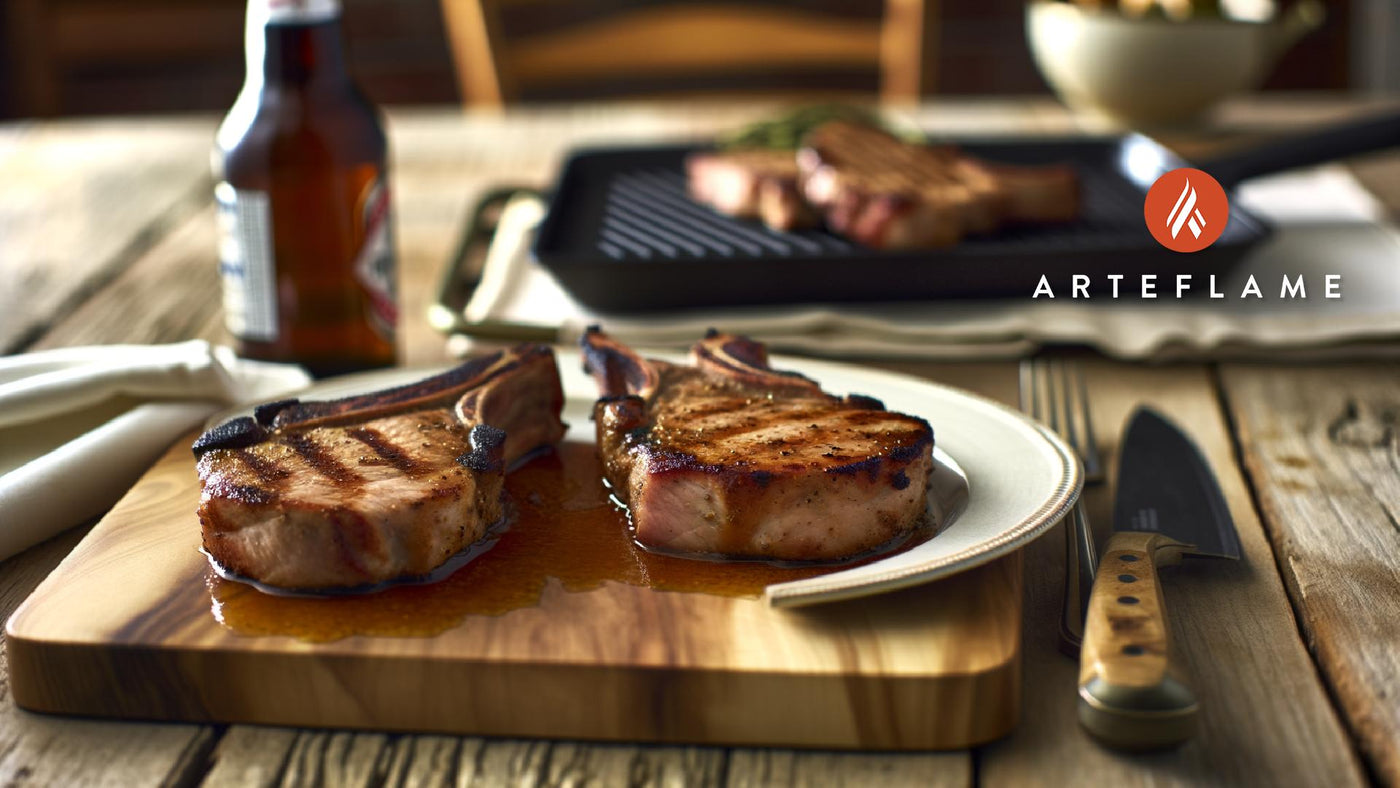 Applewood Smoked Pork Chops from Delaware