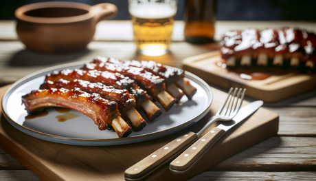 German Cider-Glazed Pork Ribs on the Arteflame Grill