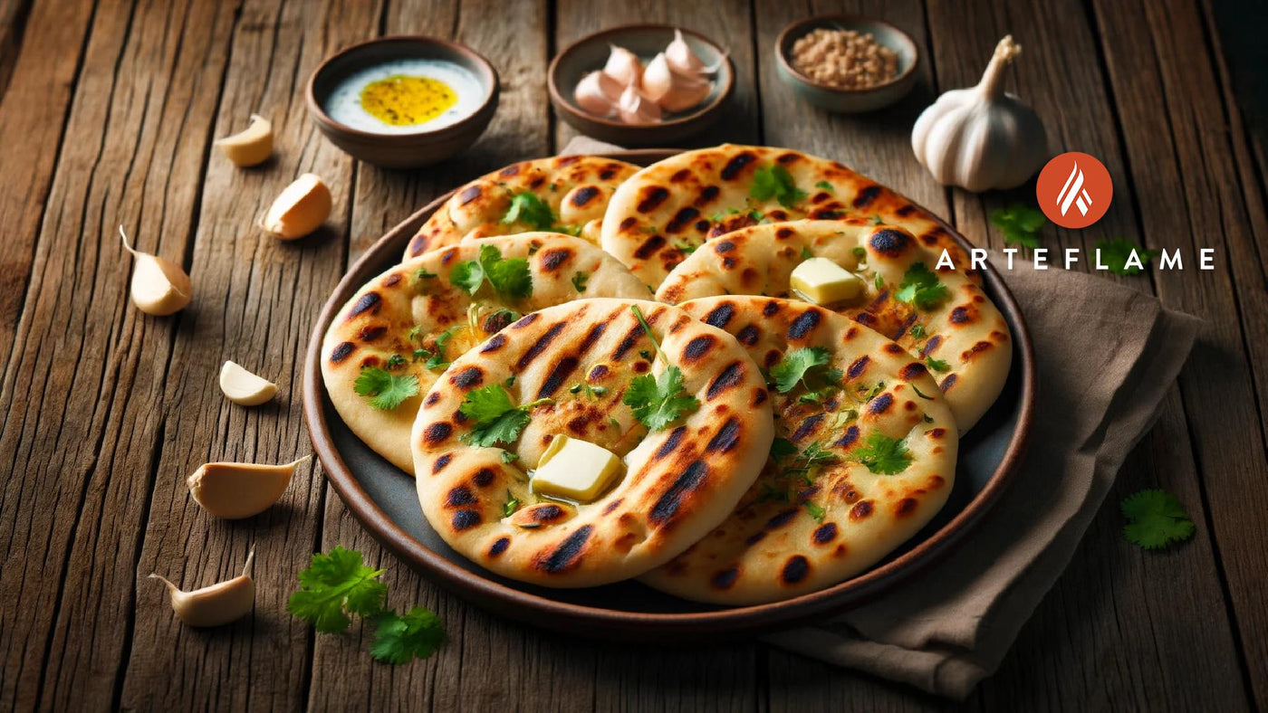 Perfectly Grilled Naan Recipe on Arteflame Grill