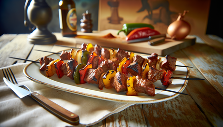 Austrian Grilled Viennese Goulash Skewers