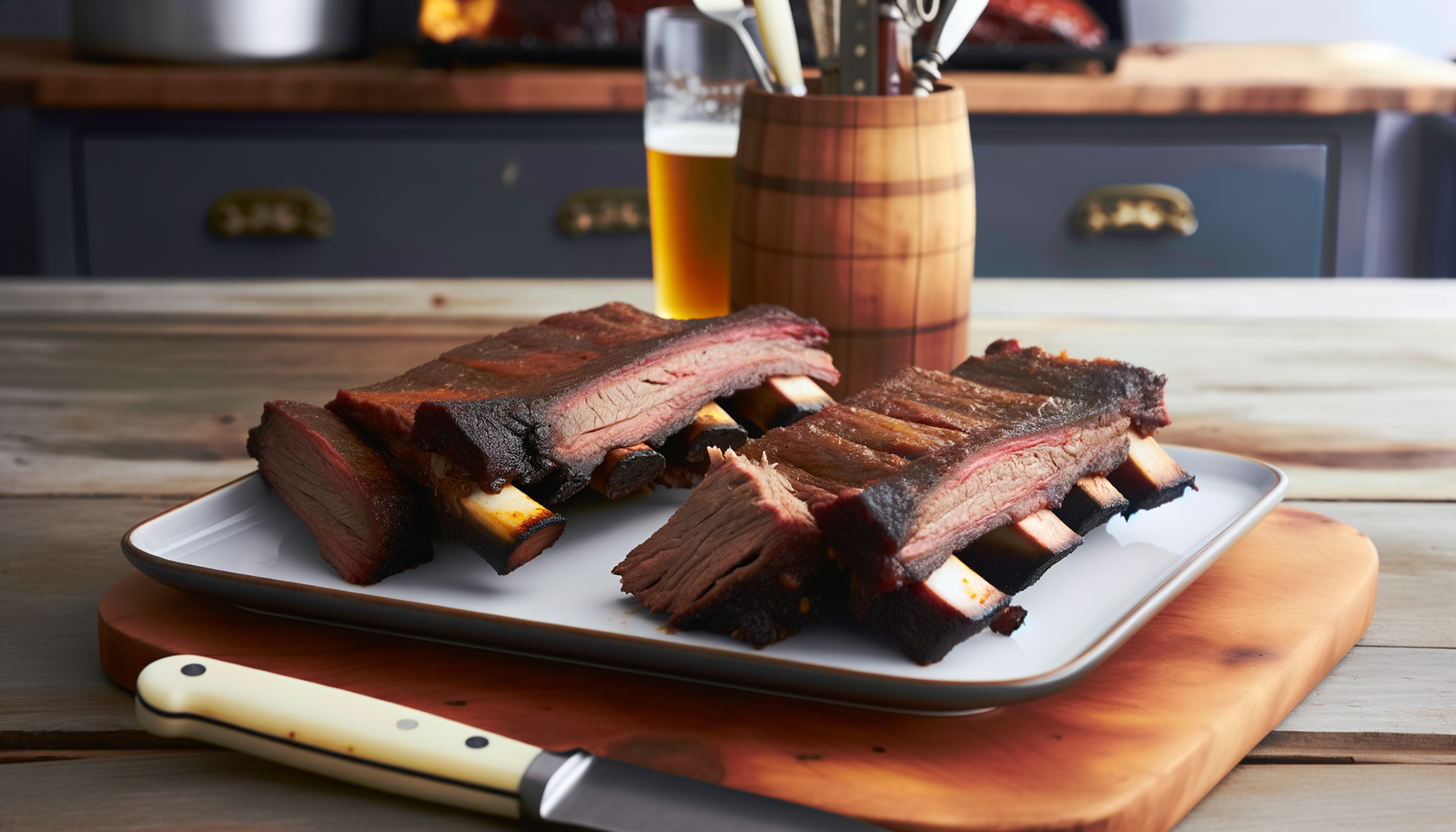 Arizona Hickory-Smoked Beef Short Ribs on Arteflame