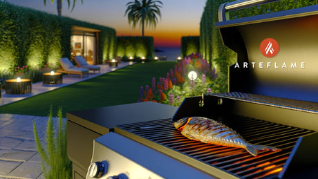What’s the ideal temperature for grilled fish?