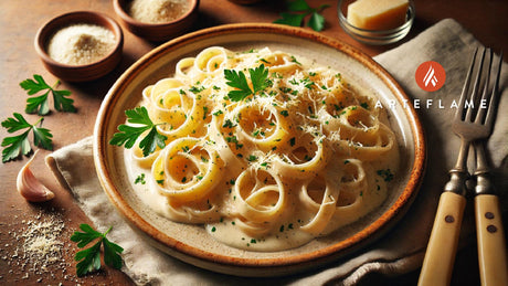 Arteflame Grilled Fettuccine Alfredo Recipe