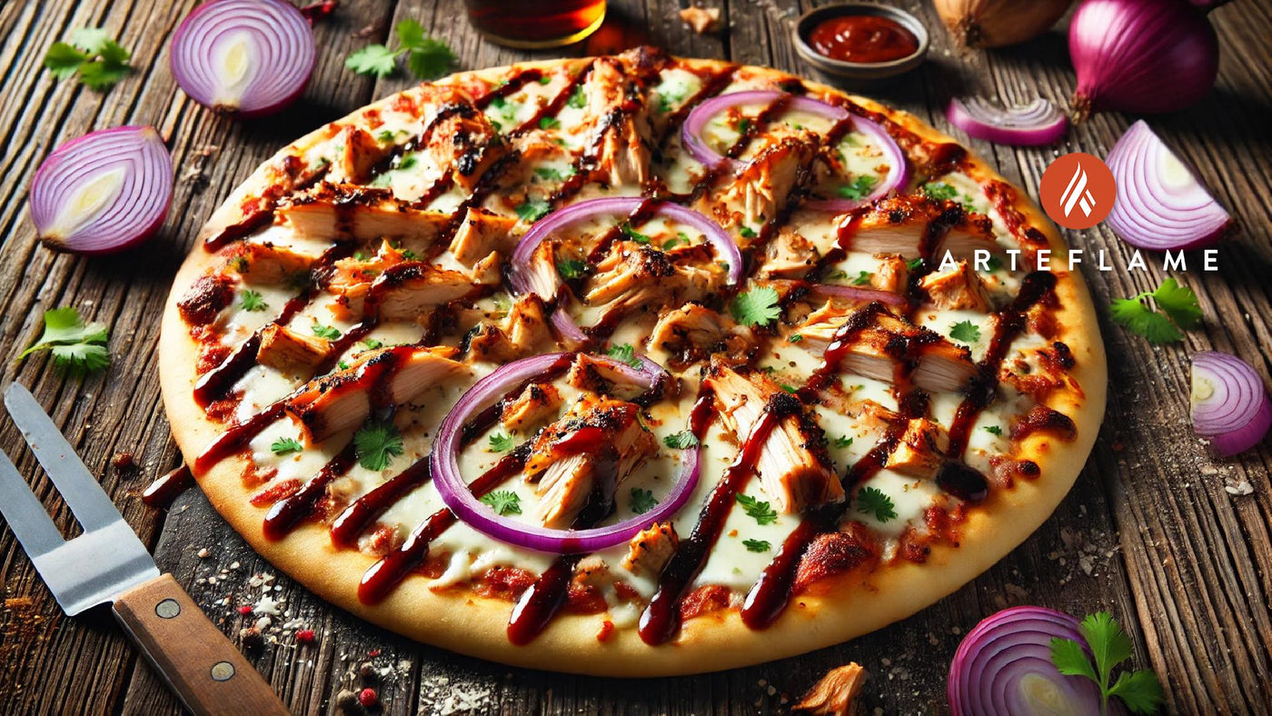 BBQ Chicken Pizza on the Arteflame Grill