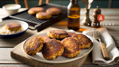 Louisiana Grilled Calas Rice Fritters