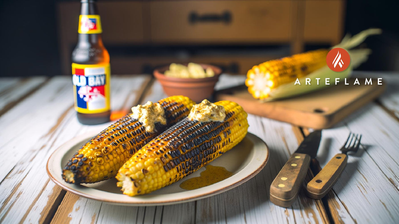 Maryland Grilled Corn on the Cob with Old Bay Butter