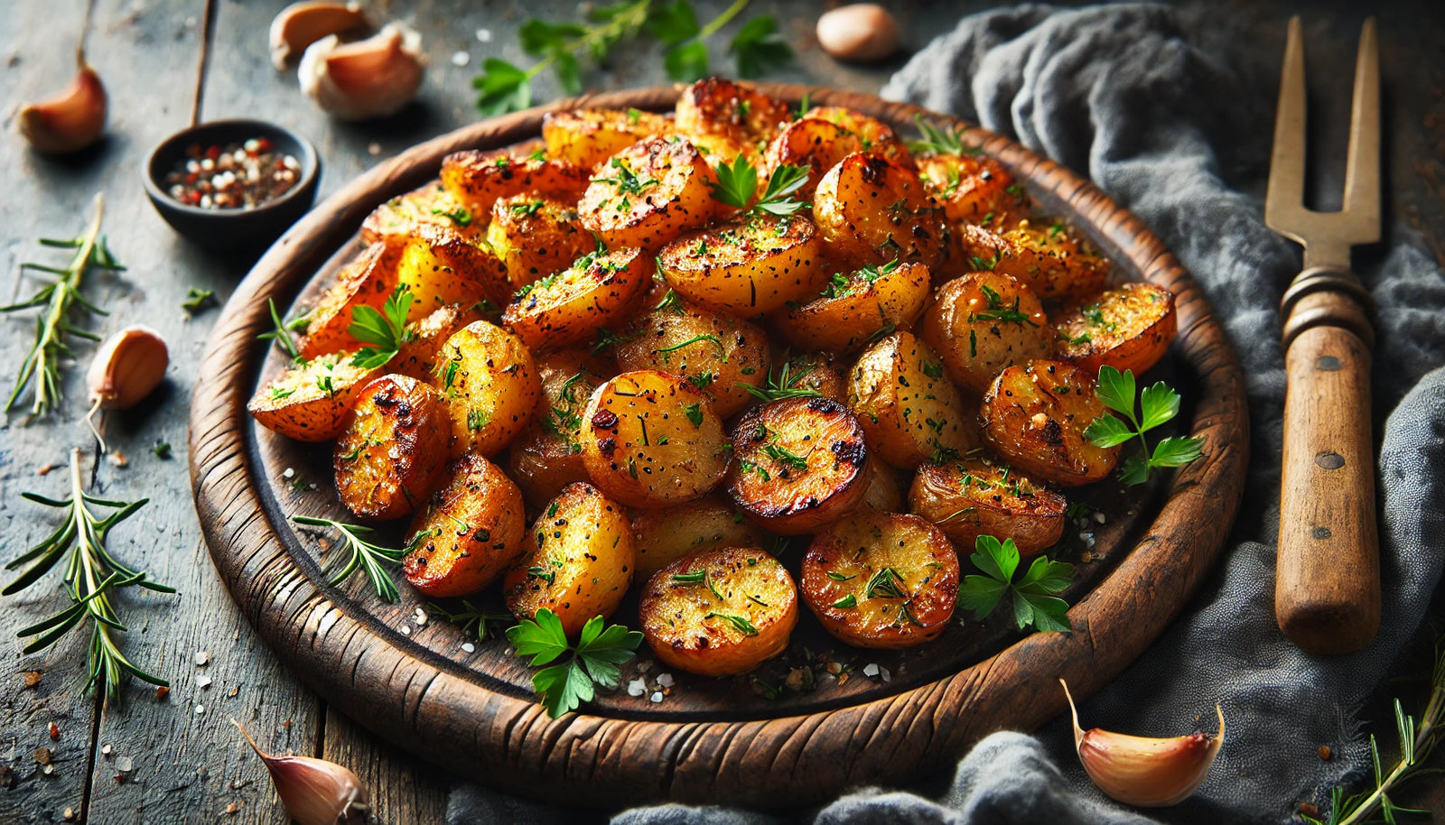 garlic-roasted-potatoes